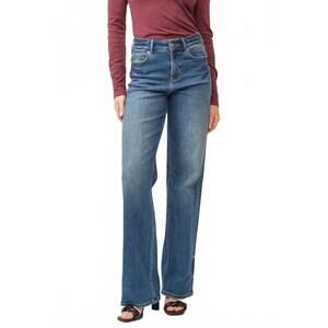 NEW DEAR JOHN DENIM holly high rise clean jeans in badminton